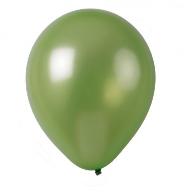 12inch Standard Color S81" Avocado Green 100ct Balloon Bag