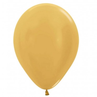 5inch Chrome Color Chrome Copper Gold 100ct Balloon Bag