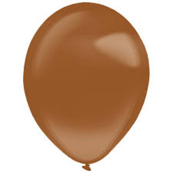 18inch Standard Colors S101" Crystal Chocolate 25ct Balloon Bag