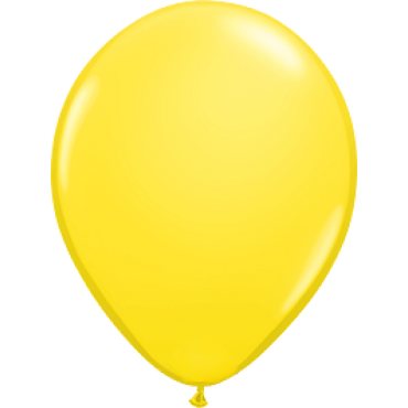 36inch Standard Color S55" Yellow 10ct Balloon Bag
