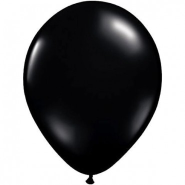5inch Chrome Color Chrome Black 100ct Balloon Bag
