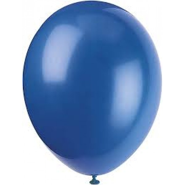 12inch Pearl Color M77" Hot Blue 100ct Balloon Bag