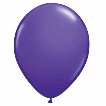 5Inch Regular/Matt Color S50" Hot Purple 100ct Balloon Bag