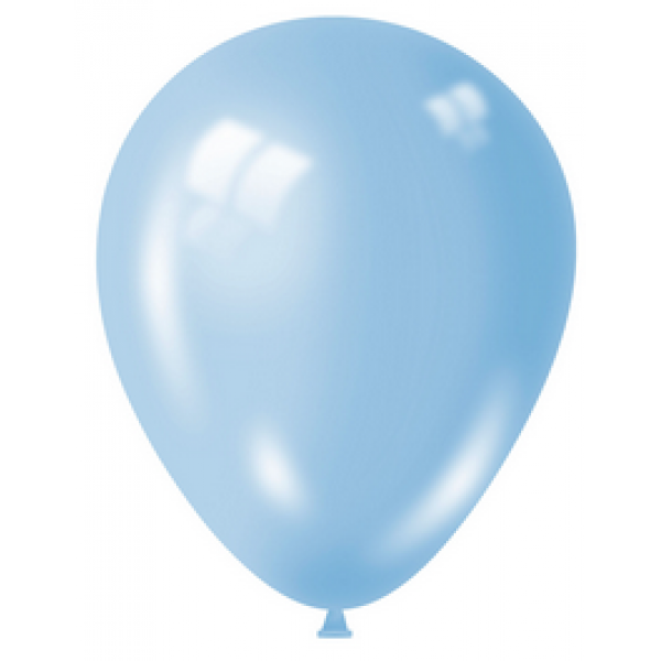 36inch Standard Color S4" Light Blue 10ct Balloon Bag