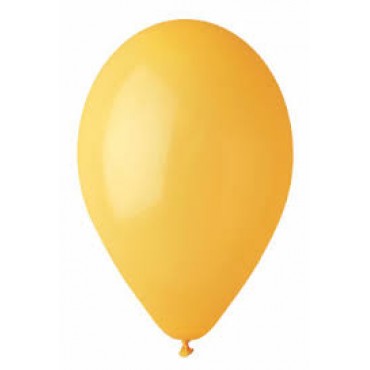 18inch Standard Colors H2" Pastel Yellow 25ct Balloon Bag
