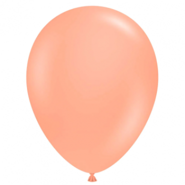 5Inch Regular/Matt Color H7" Peach 100ct Balloon Bag