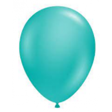 5Inch Regular/Matt Color C76" Teal 100ct Balloon Bag