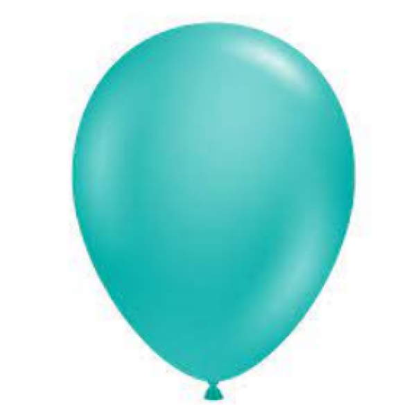 36inch Standard Color C76" Teal 10ct Balloon Bag