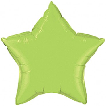 18" Lime Green Star