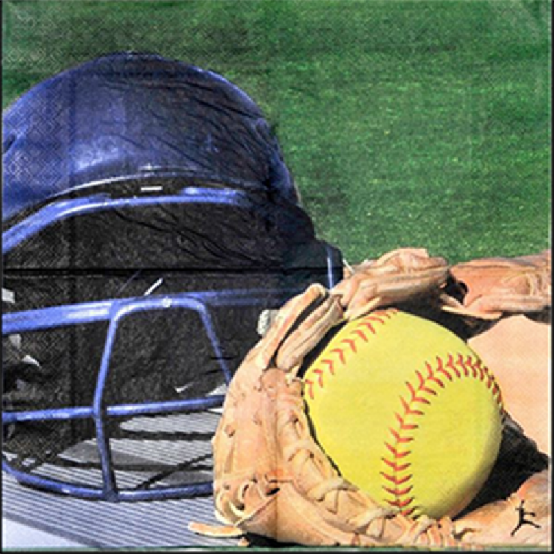 SoftBall Lunch Napkin