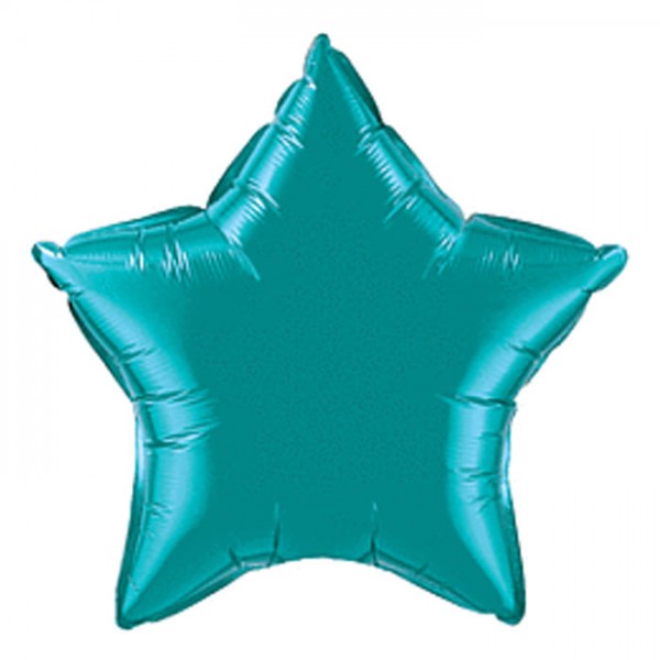 18" Teal Star